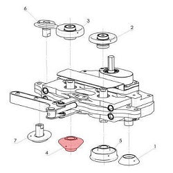 Accu Wheel 4 for Buschmann Falz Seamer II