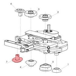 Accu Wheel 7 + Part 60 for Buschmann Falz Seamer II