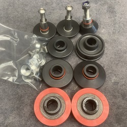 image of the full replacement wheel set for the Buschman falz seamer ii